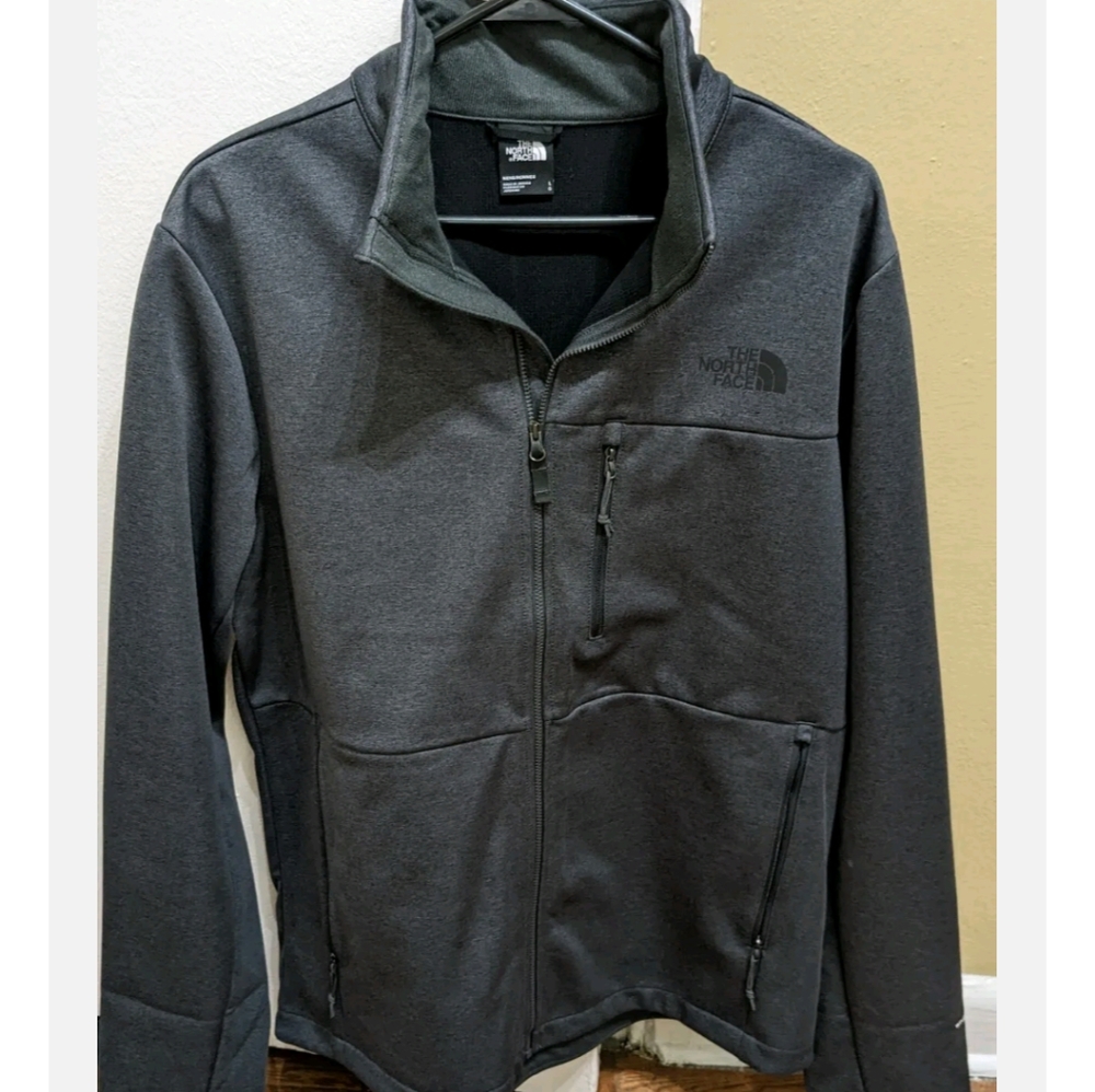 The North Face Apex Canyonwall Soft Shell Jacket Grey L Excellent Condition